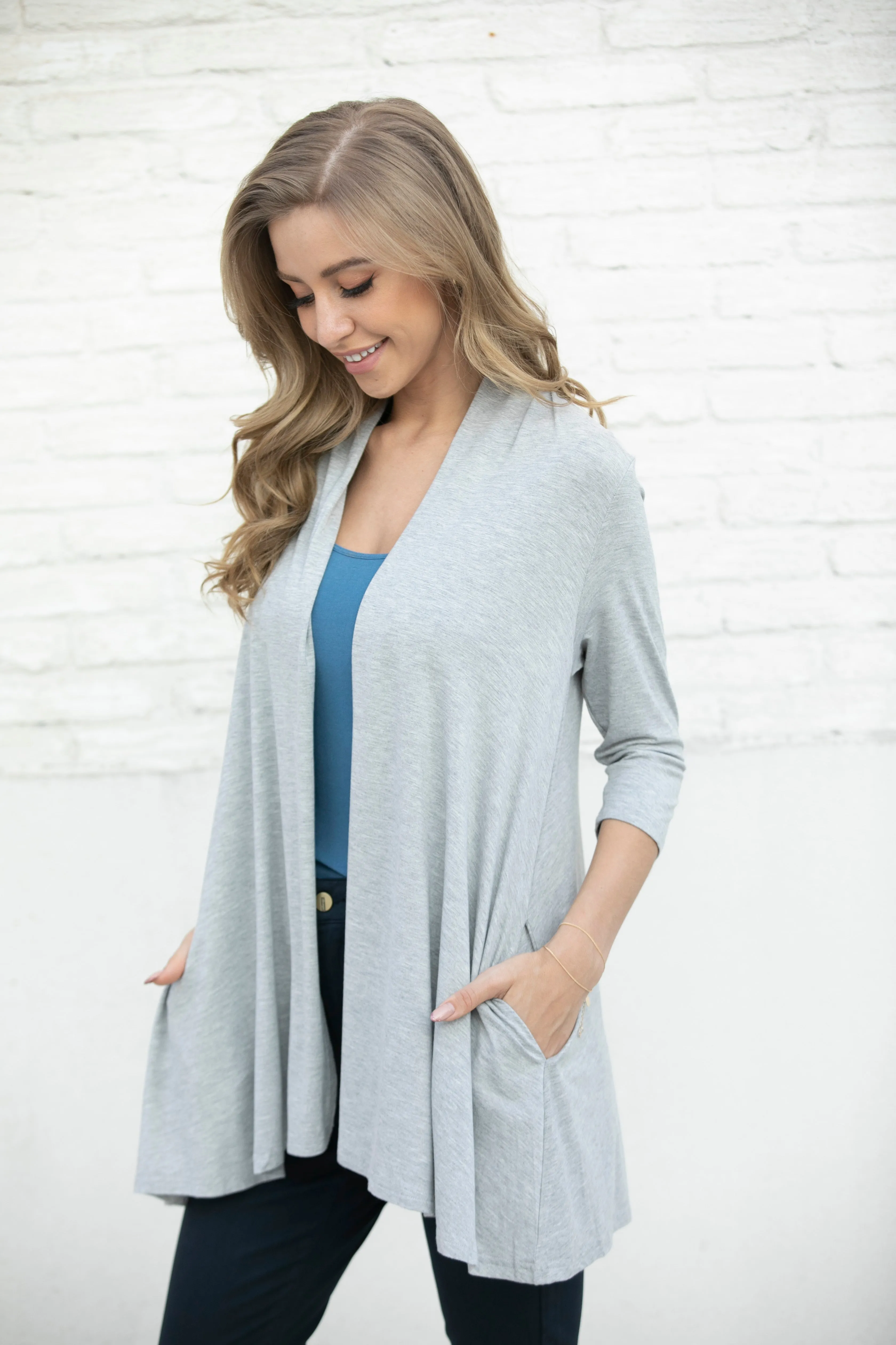 Bamboo Cardigan with Pockets