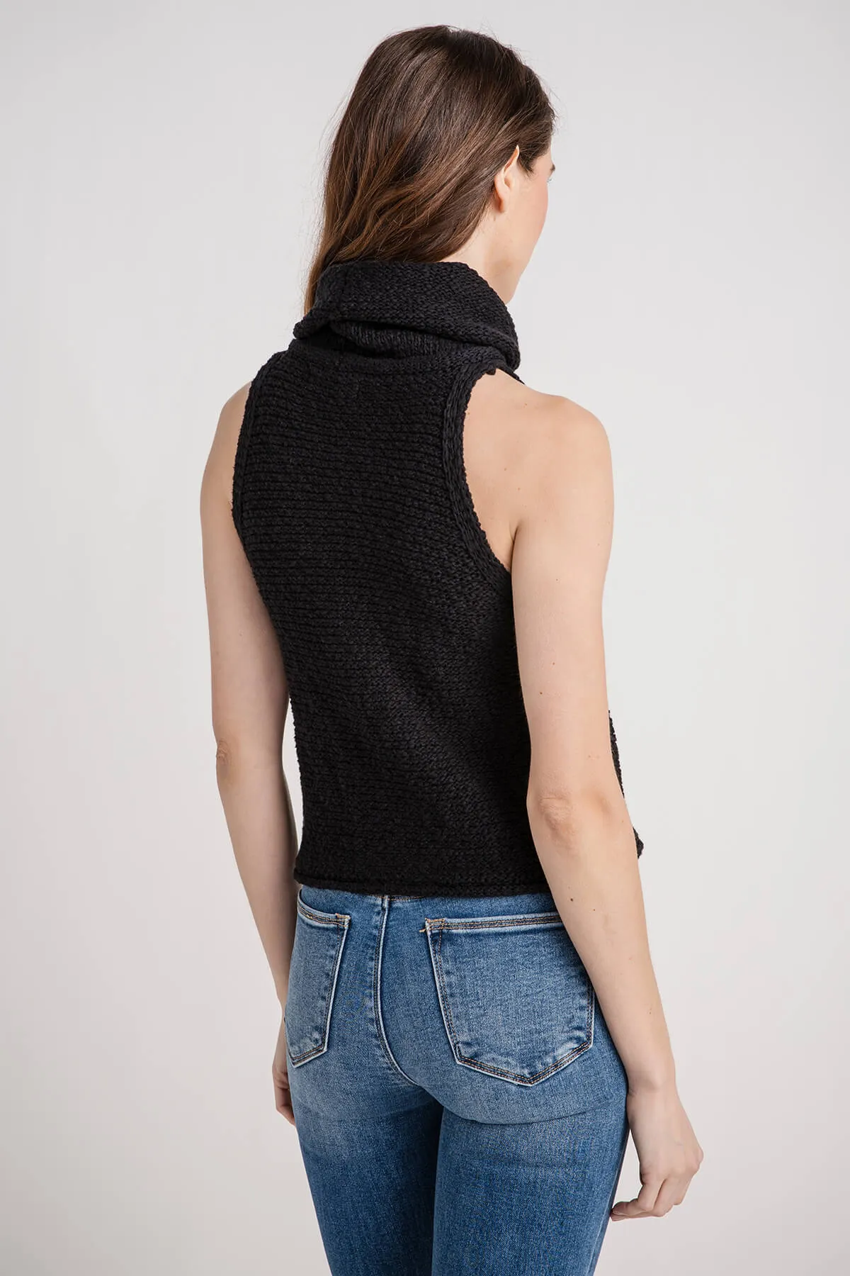 By Together Sleeveless Mockneck Sweater