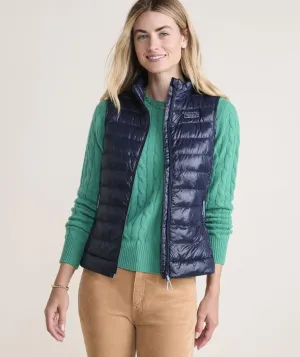 Channeled Puffer Vest