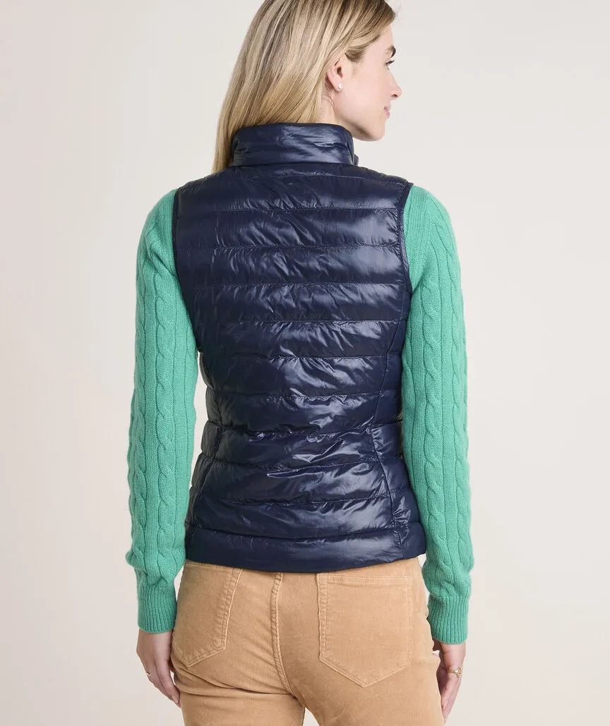 Channeled Puffer Vest