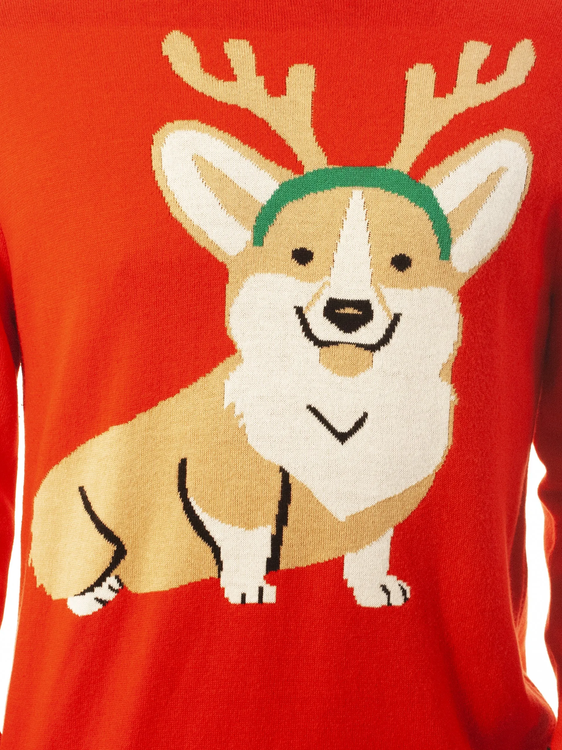 Corgi Dog | Ugly Christmas Sweater For Men & Women | Unisex Sizing