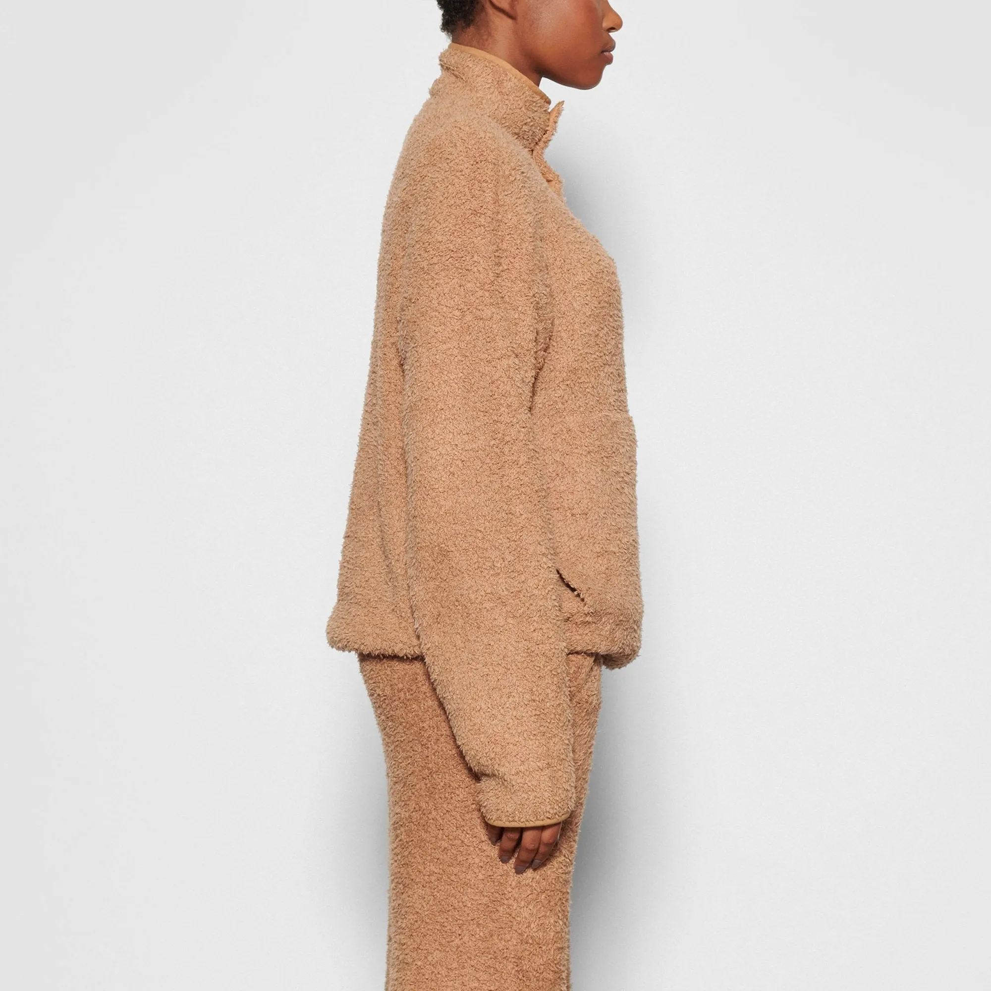 COZY KNIT PULLOVER | CAMEL