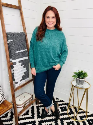 Dreamy Emerald Hacci Sweater