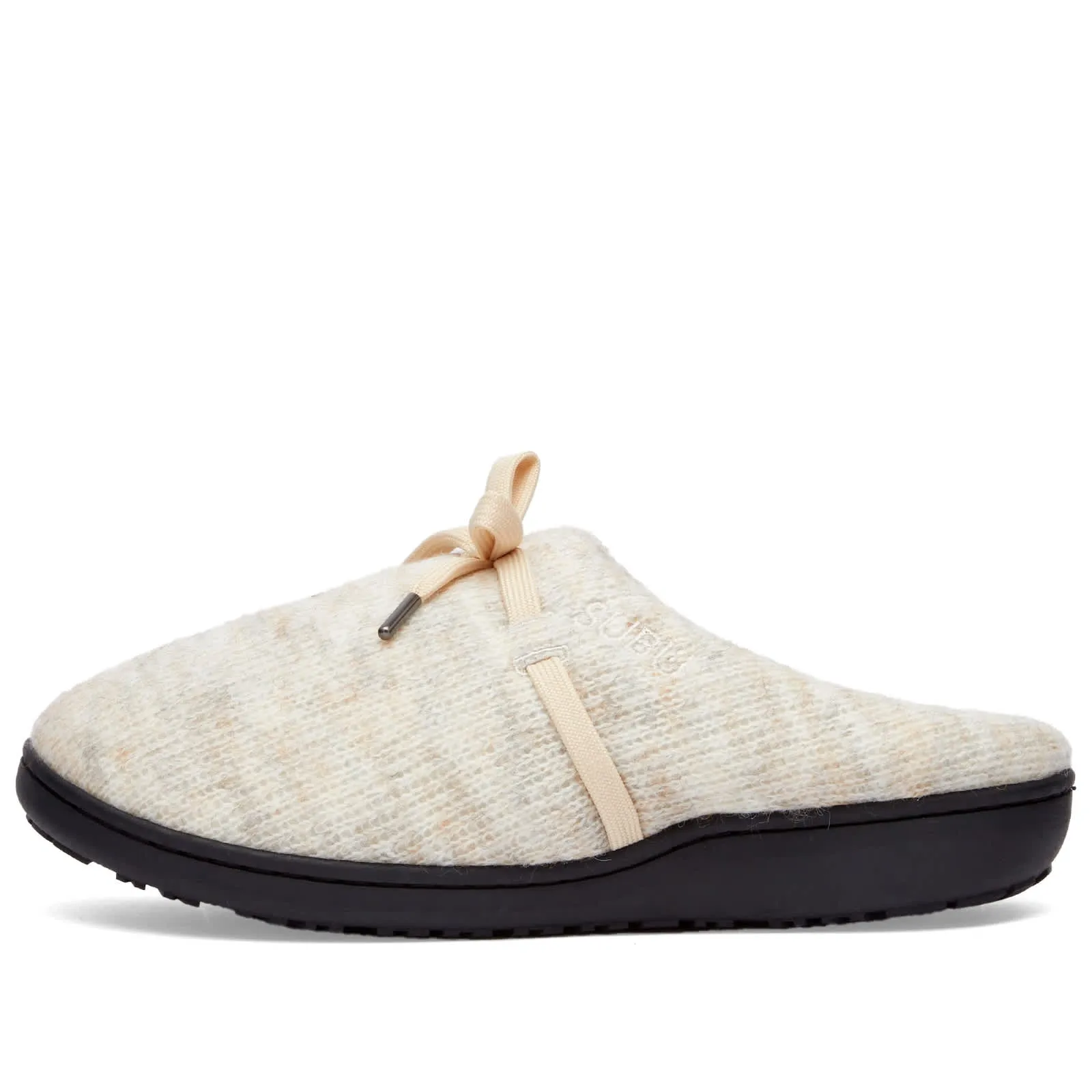 End flip-flops. X Subu ‘Winter Knit’, color Tan