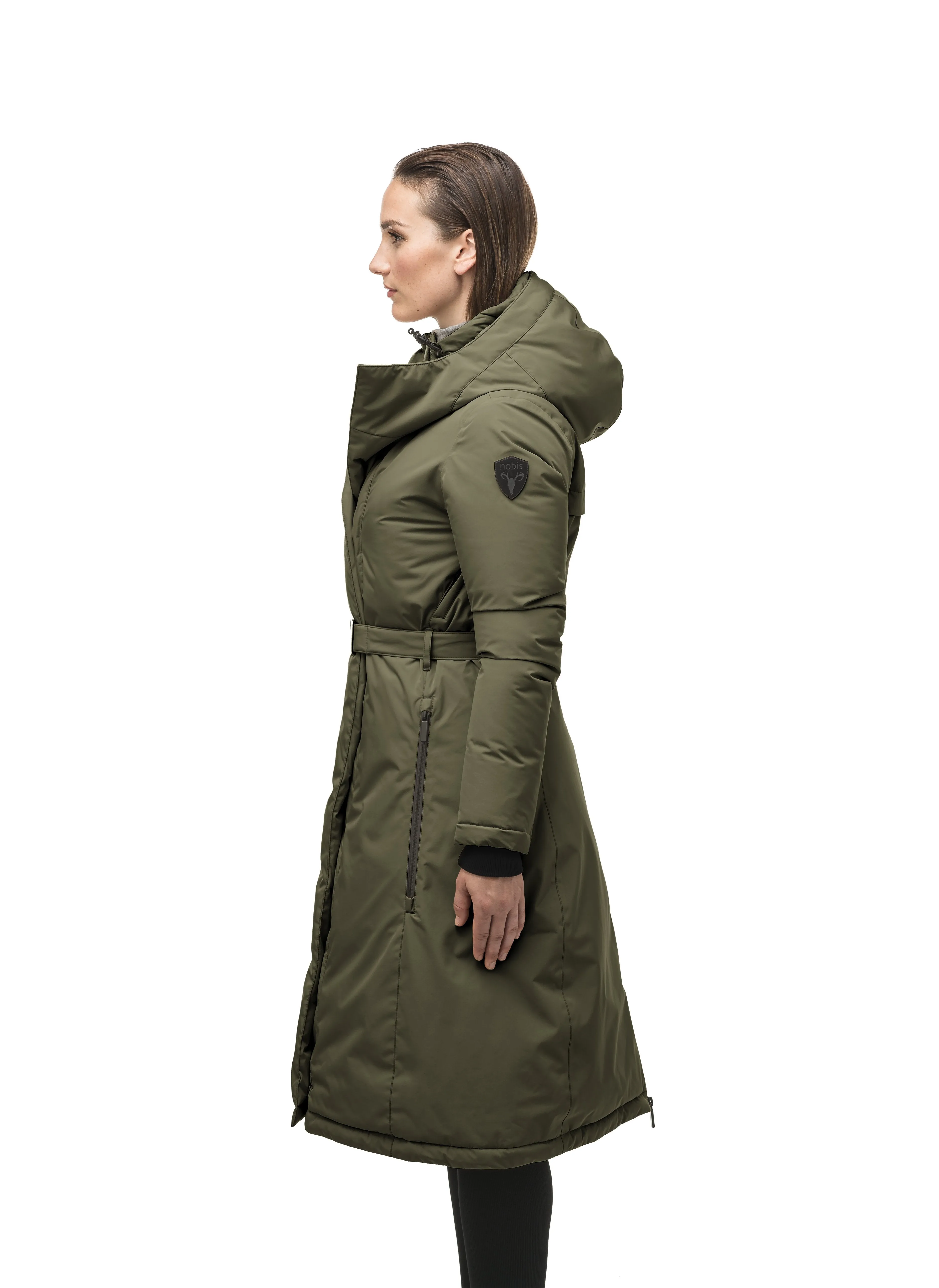 Lara Women's Belted Parka