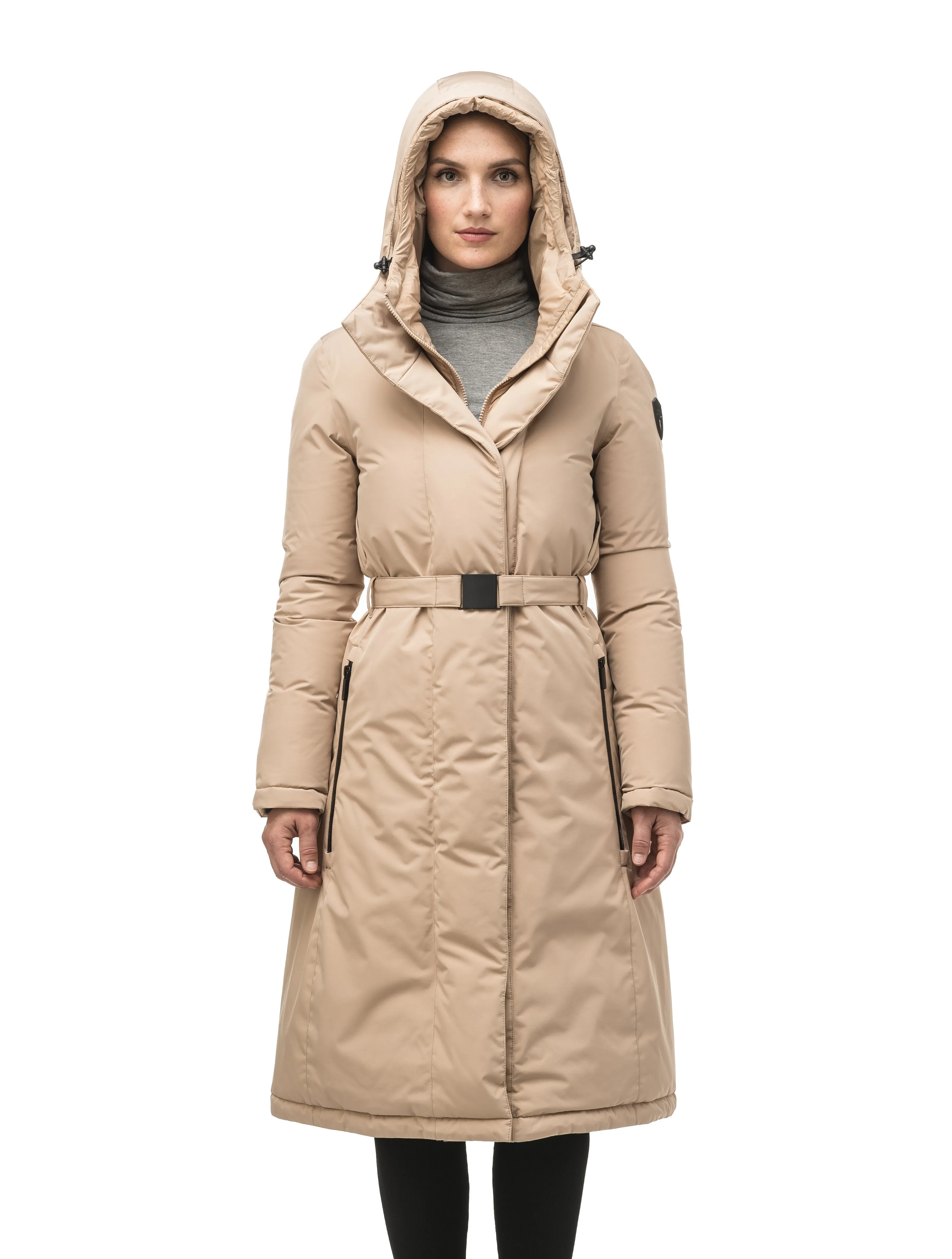 Lara Women's Belted Parka