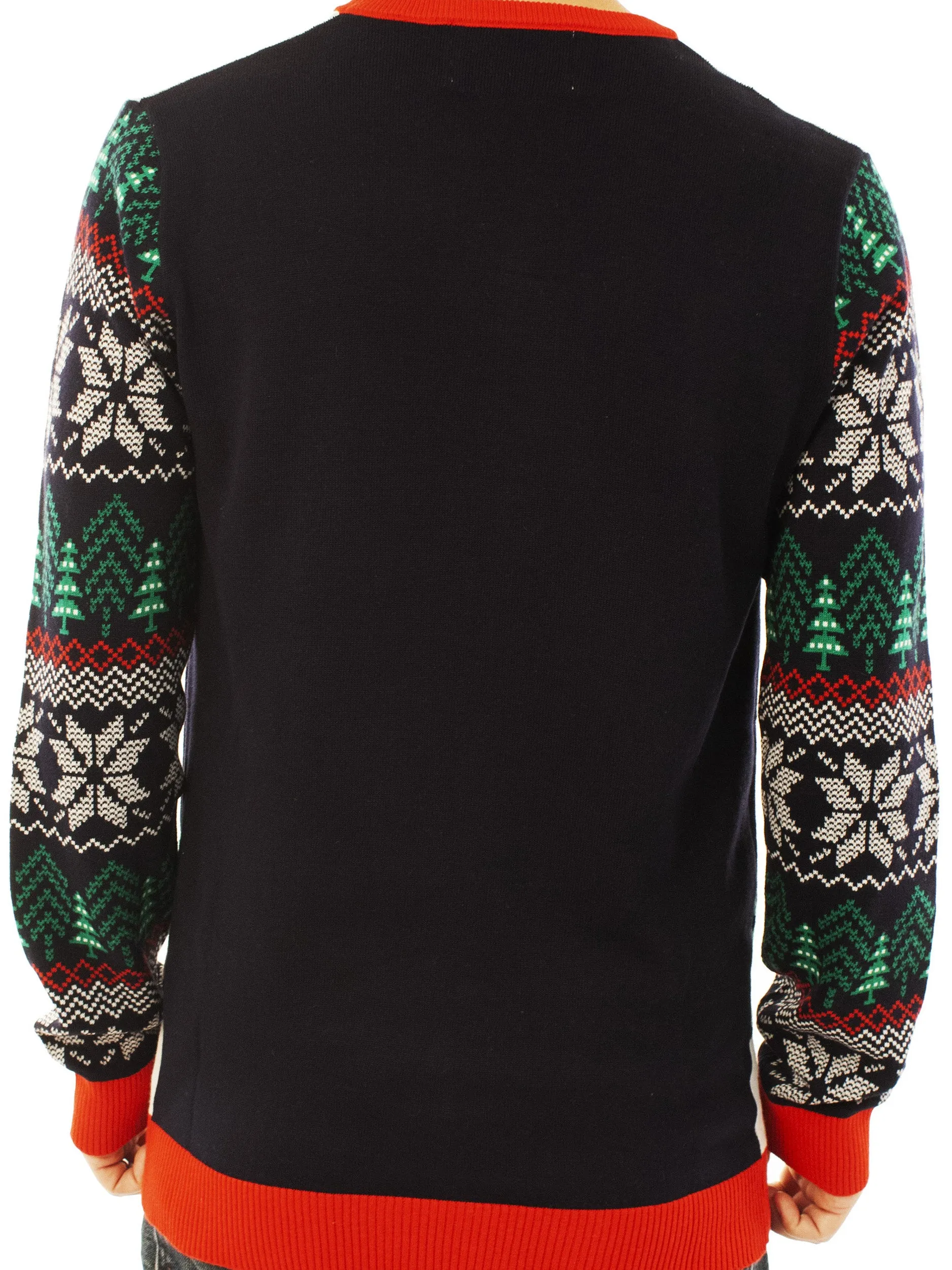 LIGHT UP -Reindeer Gainz | Ugly Christmas Sweater For Men & Women | Unisex Sizing