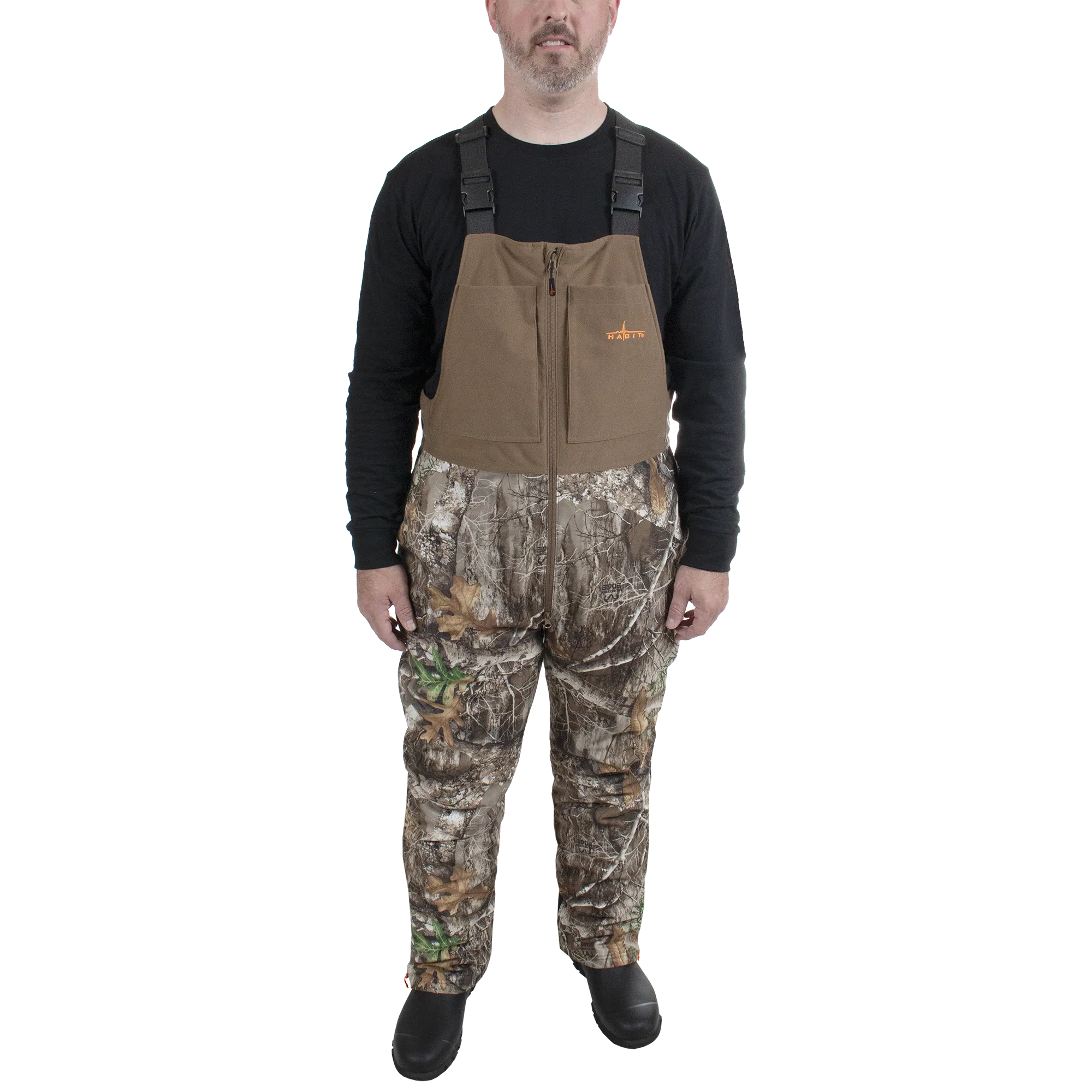 Men's Cedar Branch Insulated Waterproof Bibs - Realtree