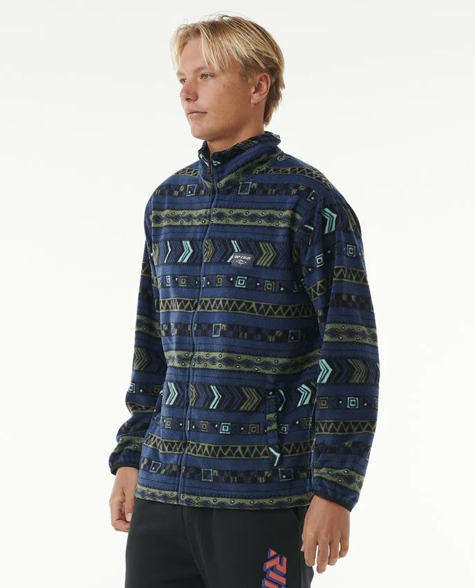 MEN'S FUN TIMES POLAR FLEECE - WASHED NAVY