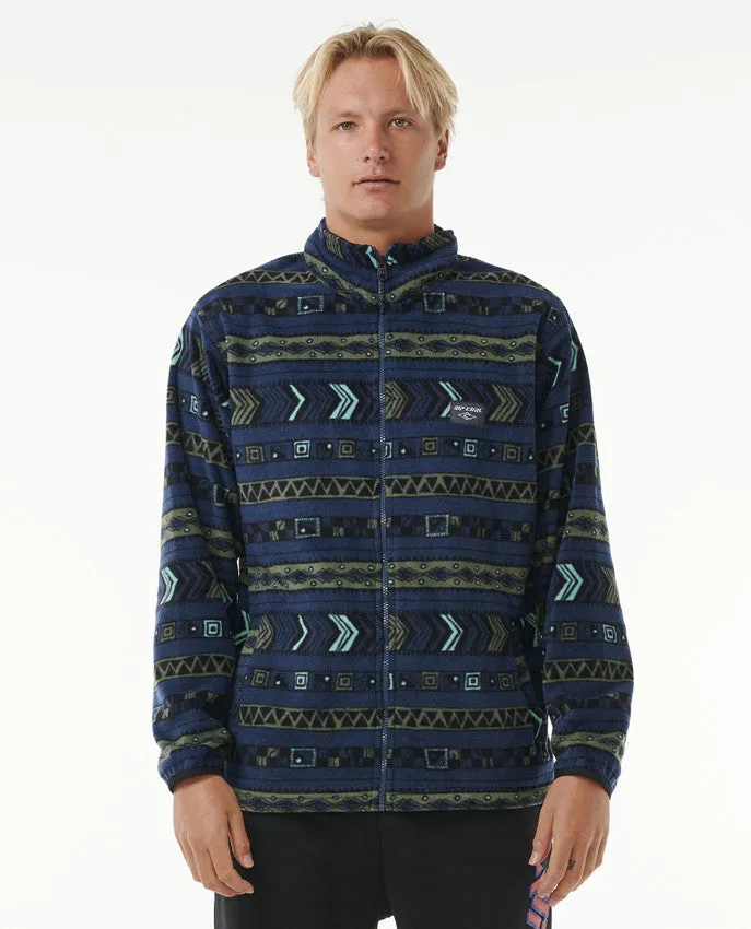 MEN'S FUN TIMES POLAR FLEECE - WASHED NAVY