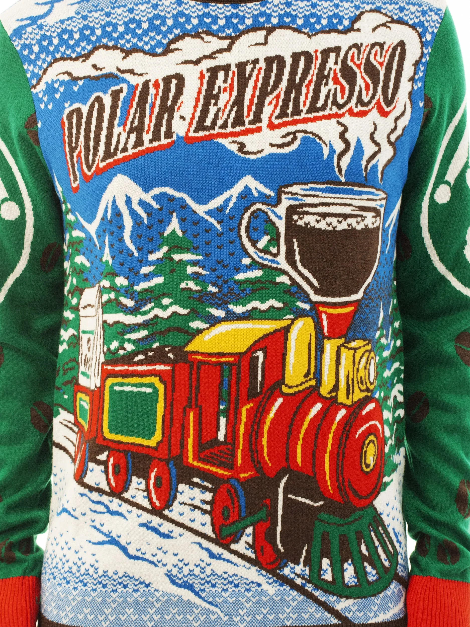 Polar Espresso | Ugly Christmas Sweater For Men & Women | Unisex Sizing