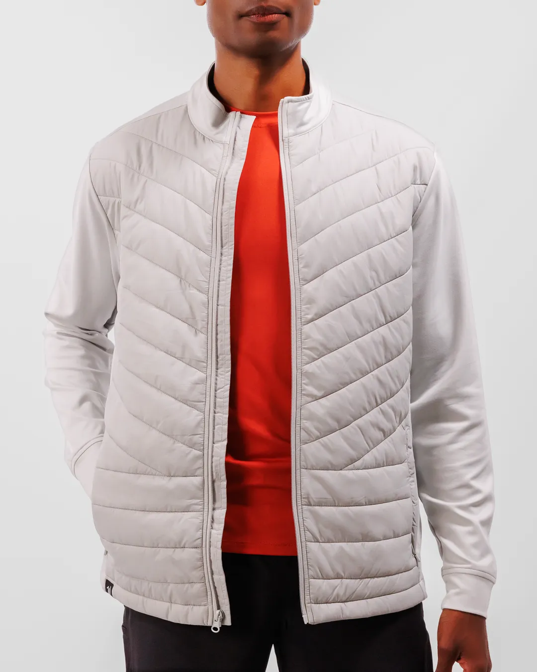 Range Puffer Jacket - Cool Gray