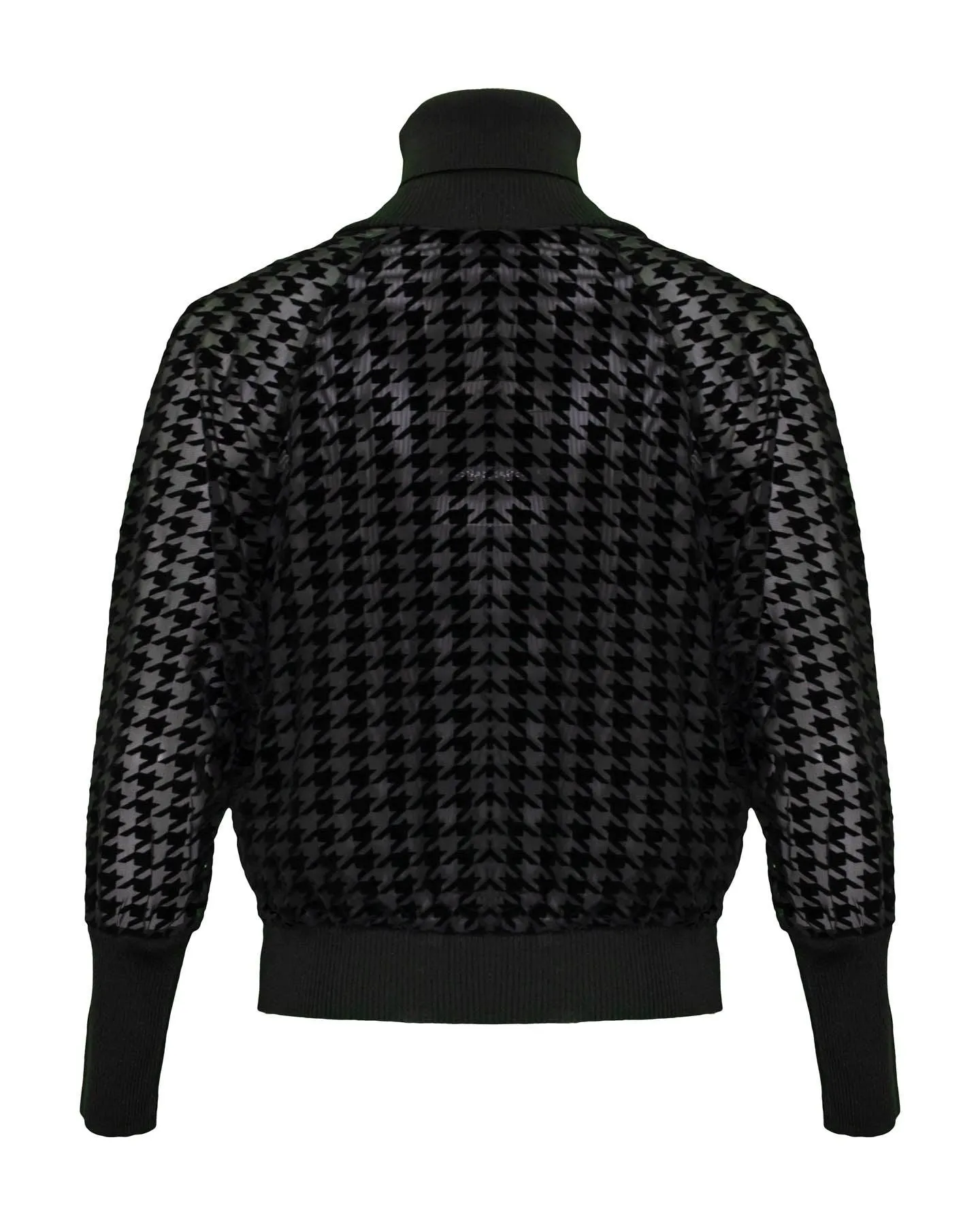 Richard Houndstooth Turtleneck