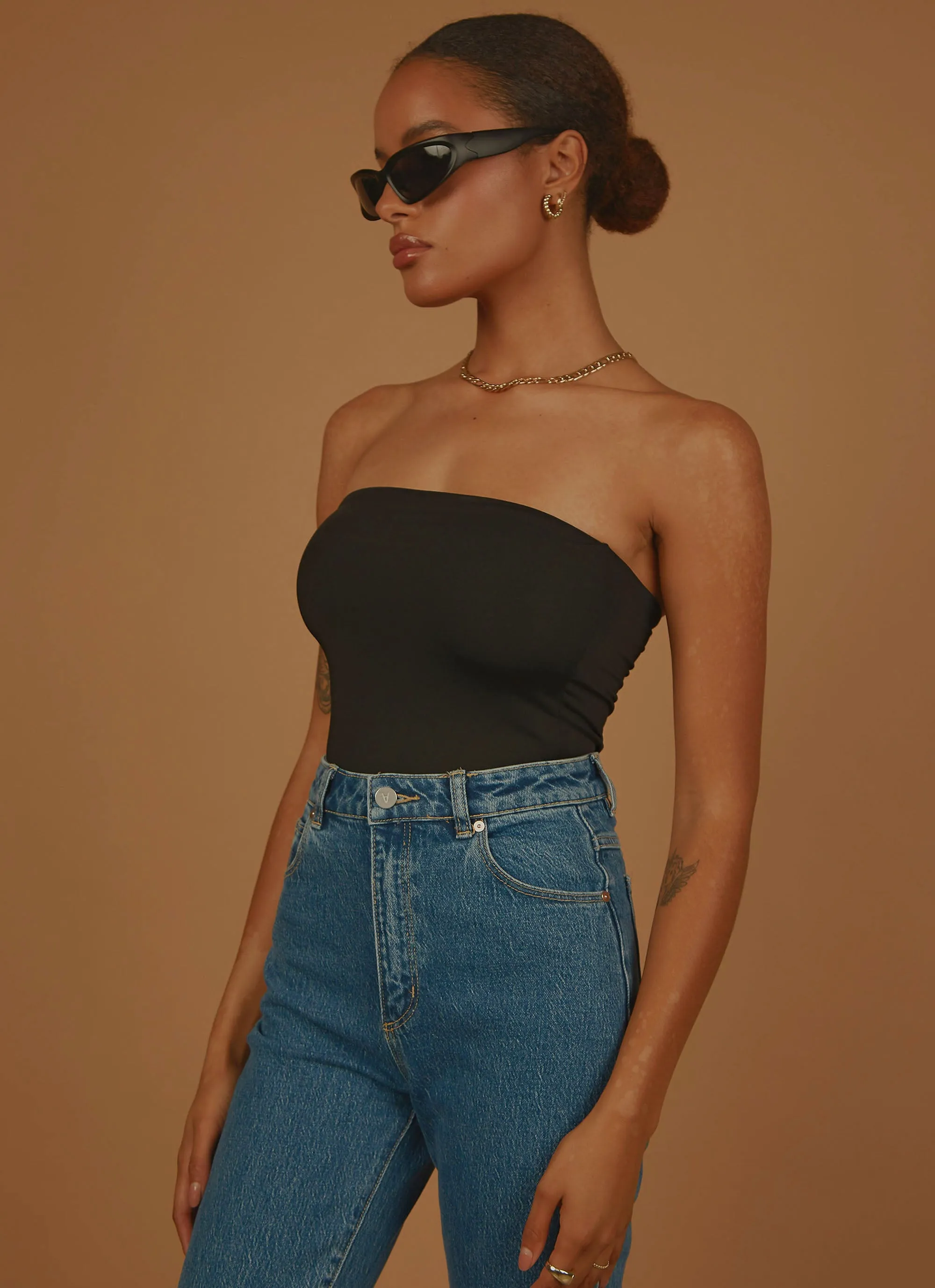 Uptown Tube Top - Black