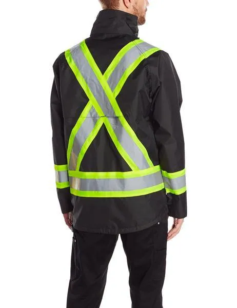 Viking Professional Black Journeyman Rip-stop FR Jacket 3907FRJ