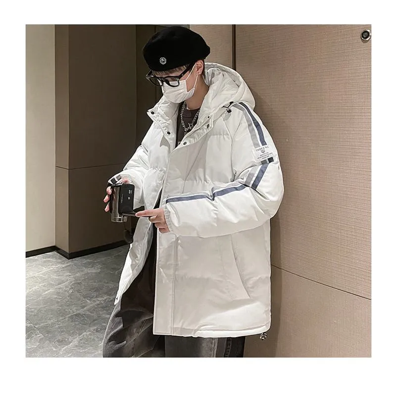 Warmth Thickened Hooded Puffer Jacket