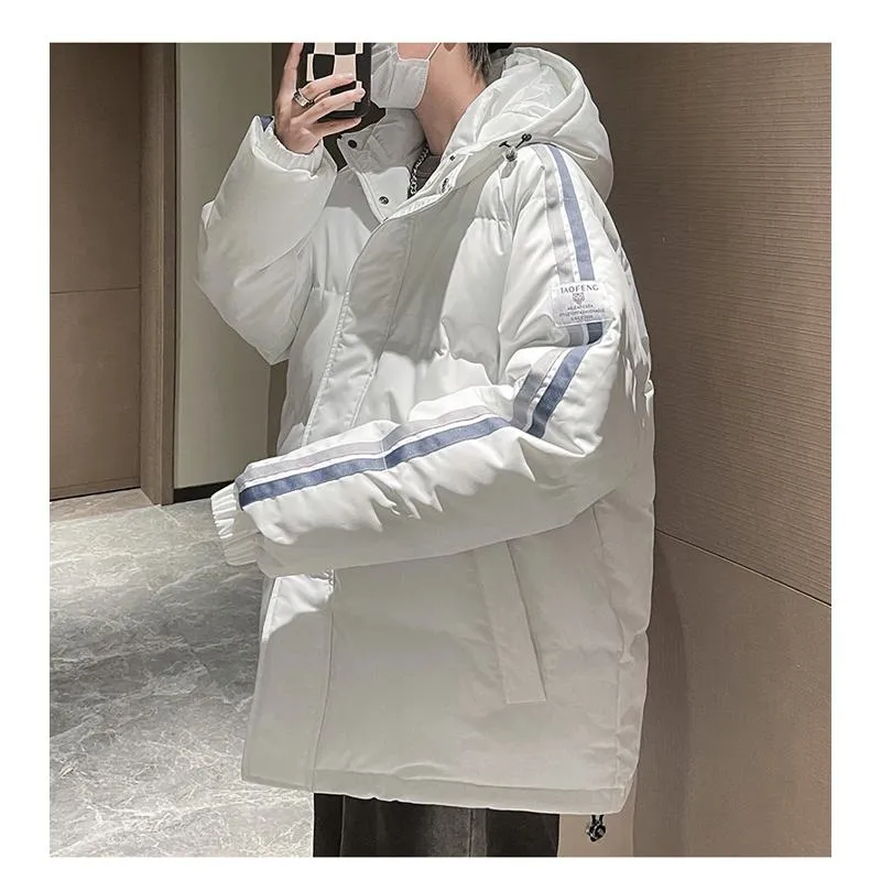 Warmth Thickened Hooded Puffer Jacket