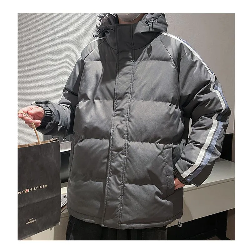 Warmth Thickened Hooded Puffer Jacket