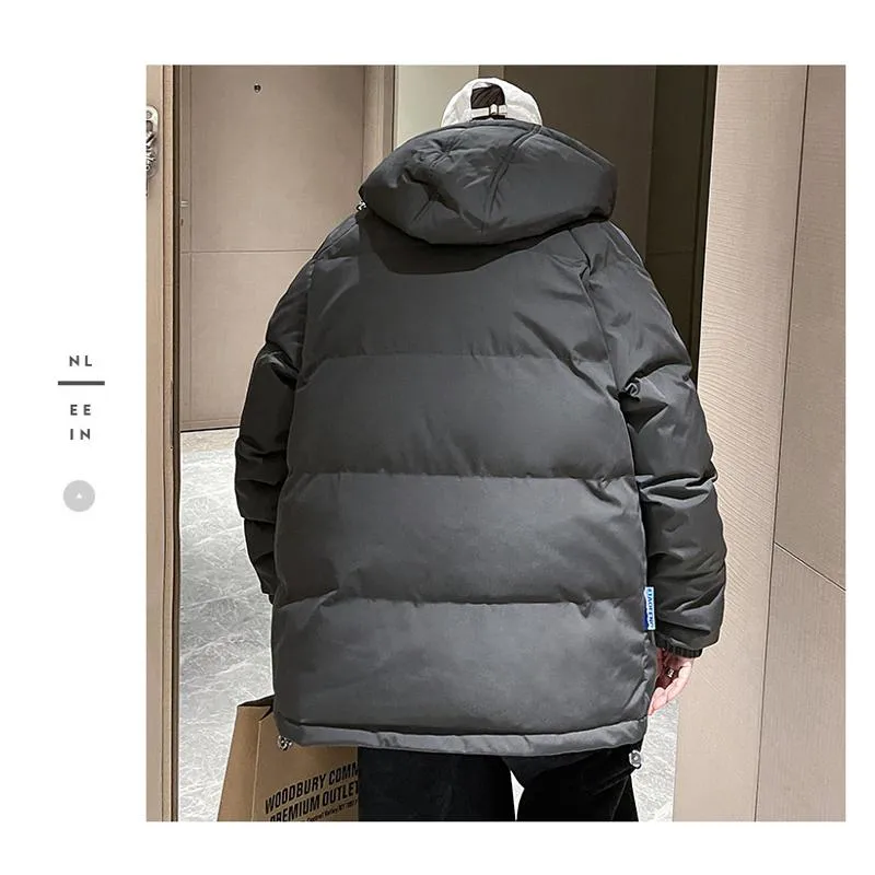 Warmth Thickened Hooded Puffer Jacket