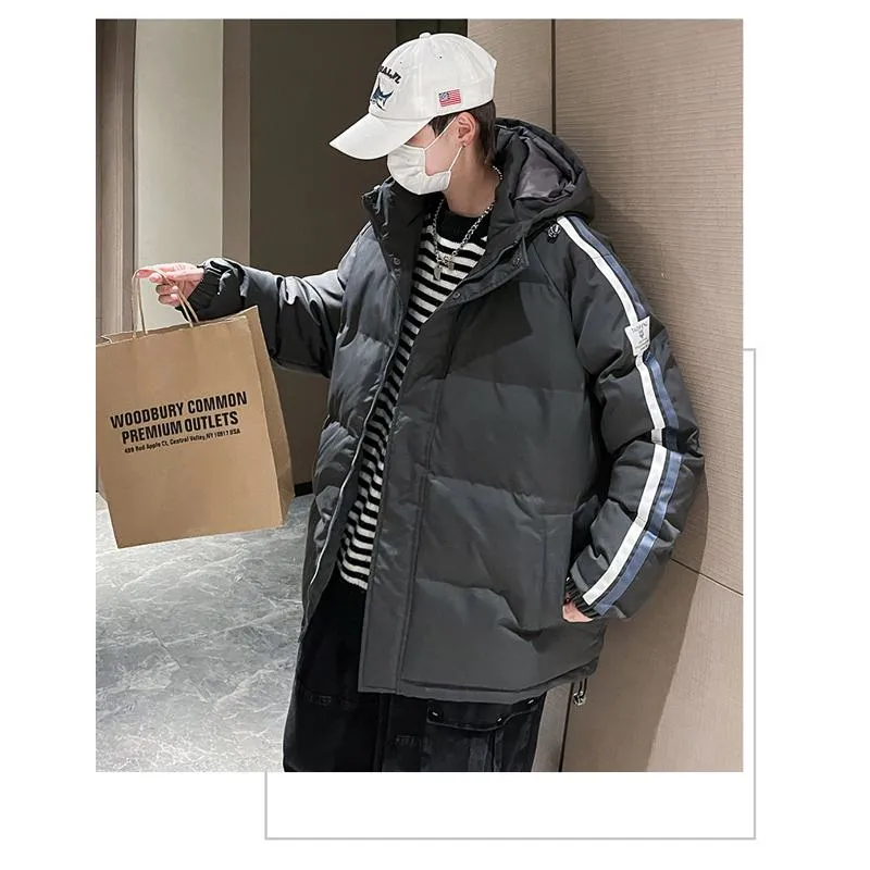 Warmth Thickened Hooded Puffer Jacket