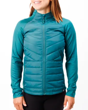 Women's Range Puffer Jacket - Evergreen