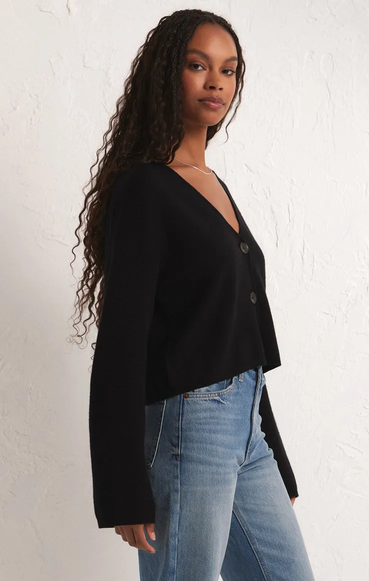 Z SUPPLY Estelle Crop Cardigan Sweater